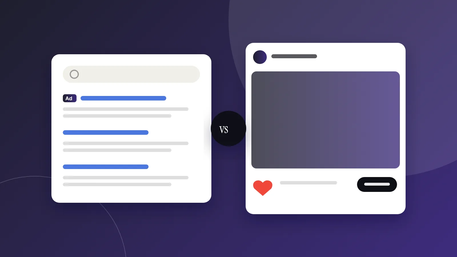 Illustration for the article “Meta ads vs Google ads: which should a small business try first?”